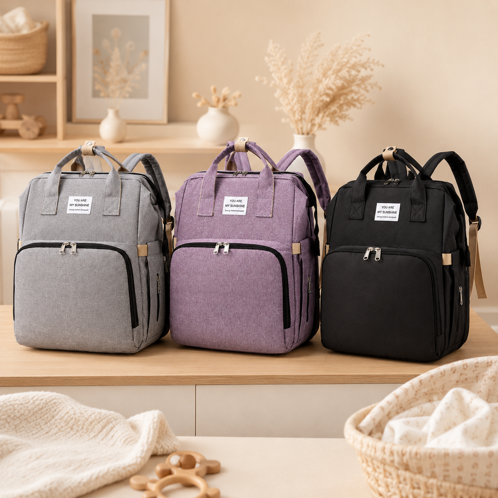 Halo — Sac à dos 3-en-1 avec lit bébé intégré